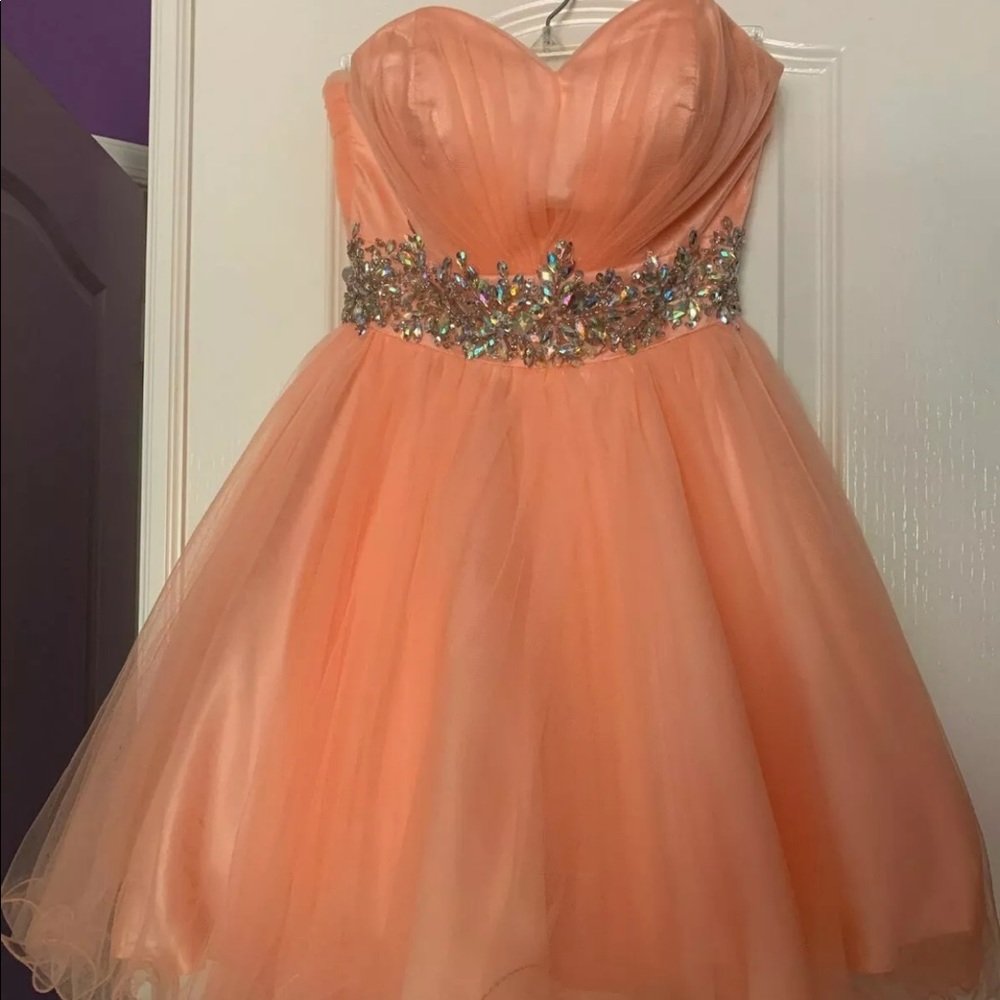 Star box short dress xs